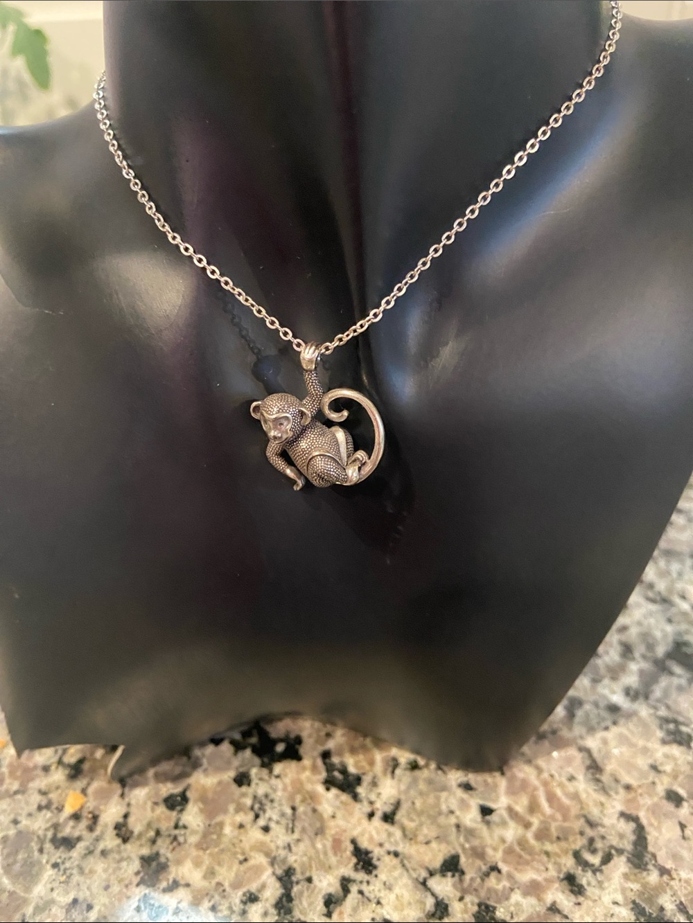 Brighton EUC “Monkeying Around” Necklace
